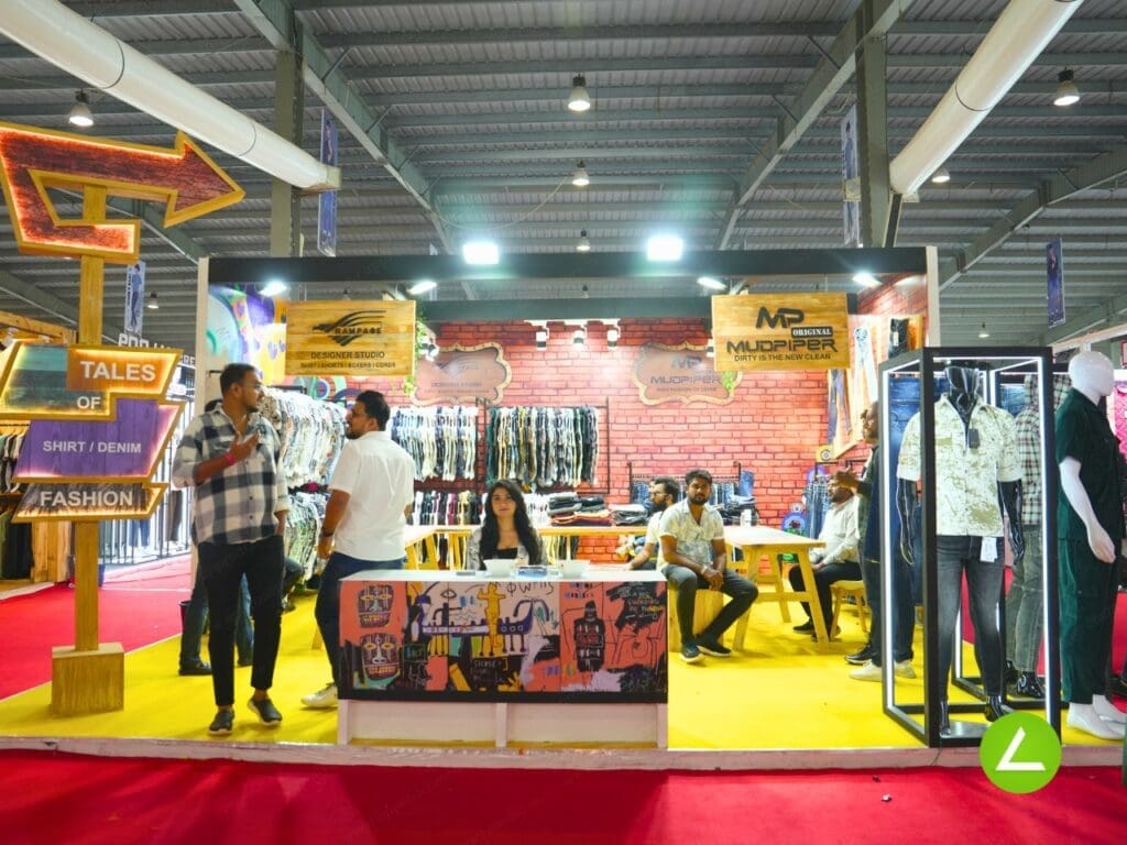 Exhibition Stall Design and Fabrication Agency Gujarat Garment Manufacturing Association